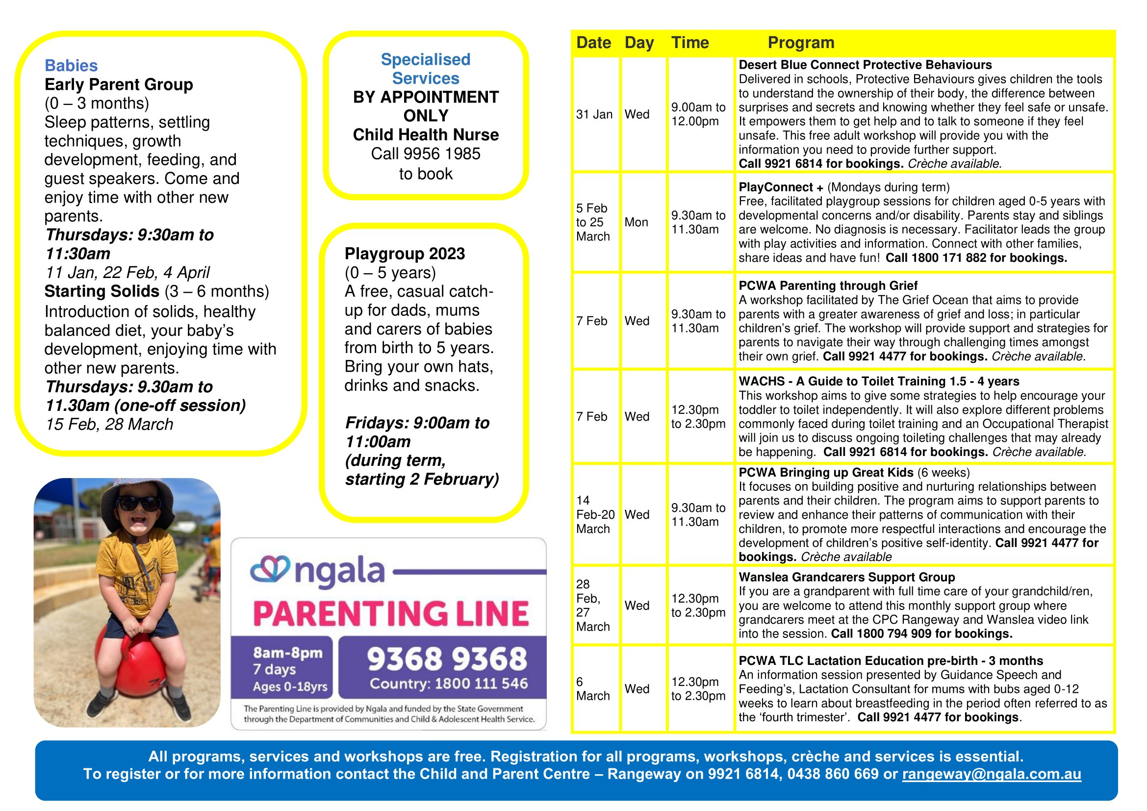 CPR 2024 Term 1 Parent Planner Flyer2 Rangeway