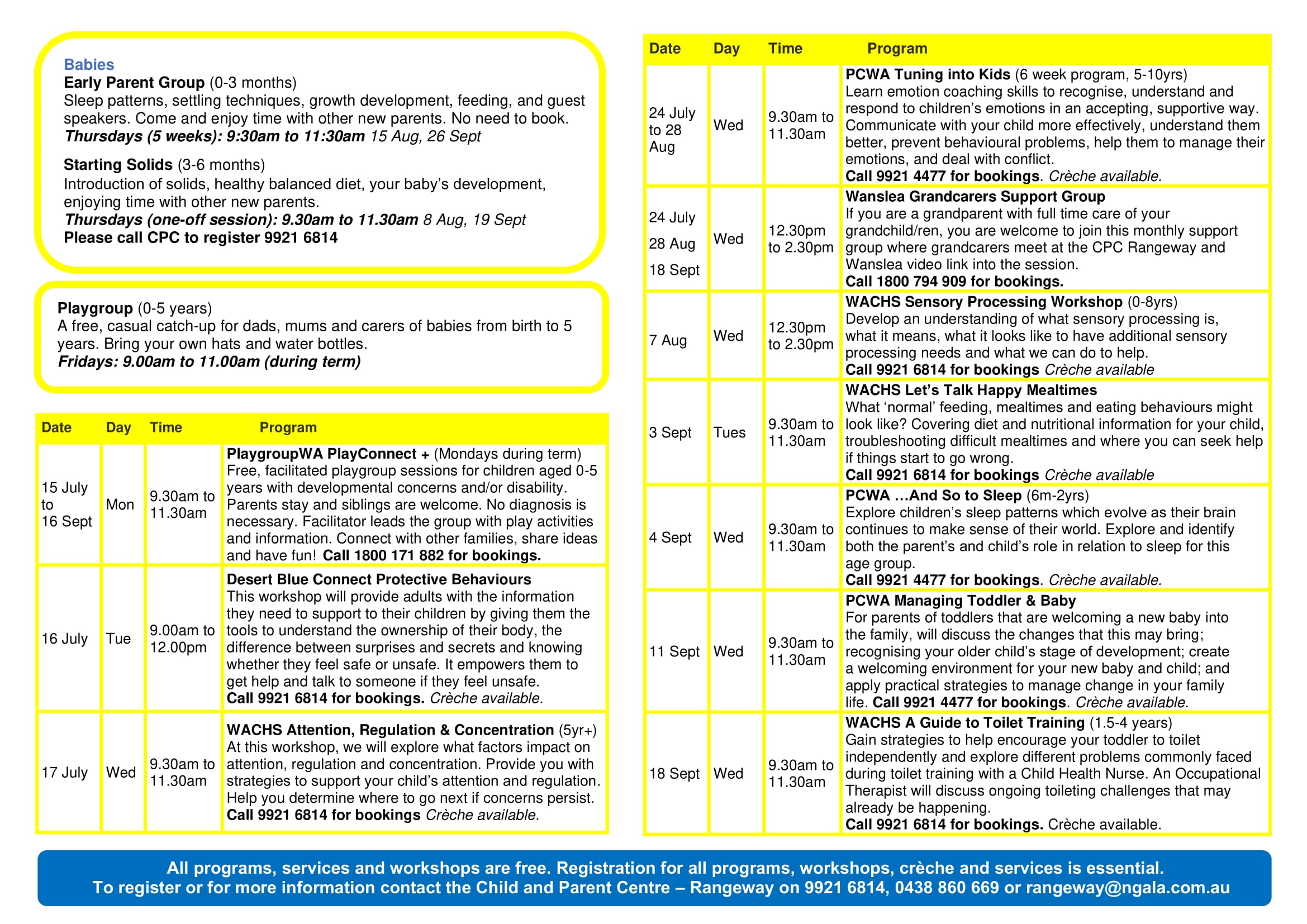 CPR 2024 Term 3 Parent Planner Flyer2 Rangeway